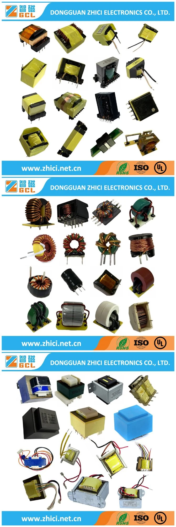 Eel16 Eel19 Eel22 Customized Electrical LED Transformer High Frequency Transformer