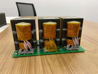 Principal électrique Efd Ee Ei Commutation électrique haute fréquence Transformateur de courant en mode Flyback avec bon prix Noyau de ferrite Alimentation haute tension